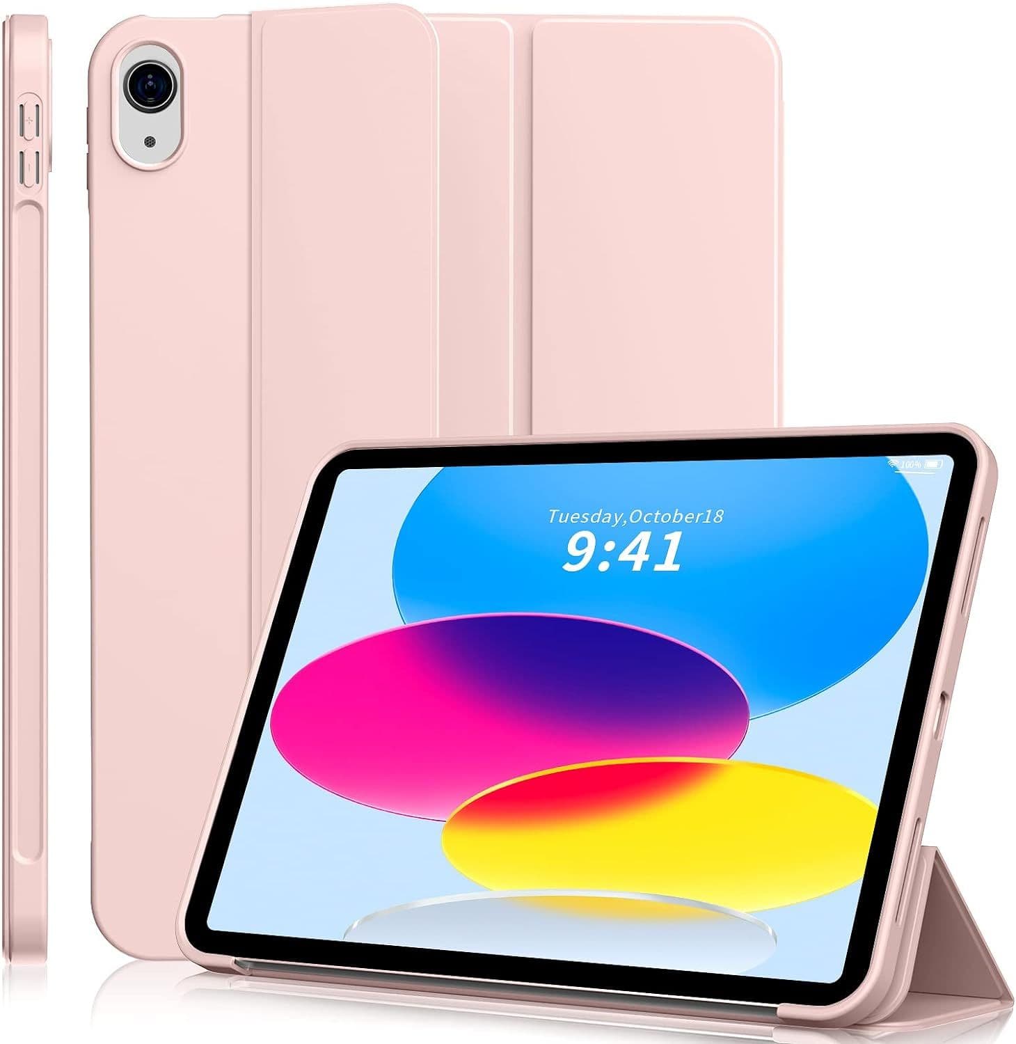 iPad 10th 10.9 2022 Smart Stand Case Cover